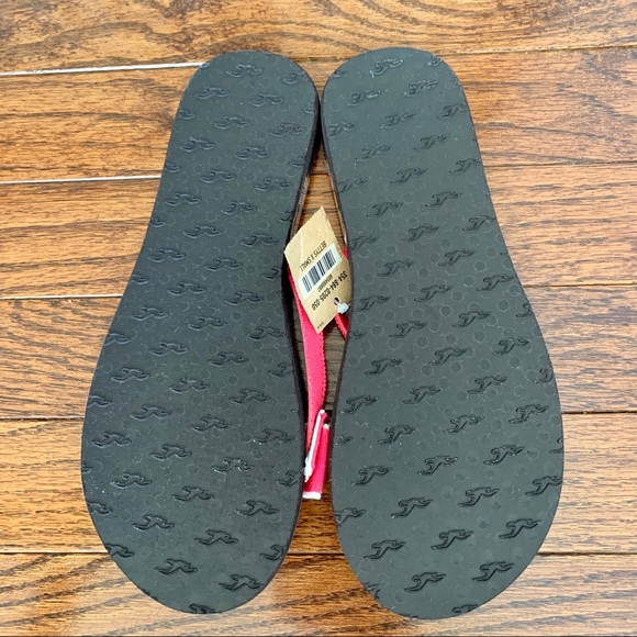 Hollister Shoes Hollister Faux Leather Flip Flops Size Xs 6 7